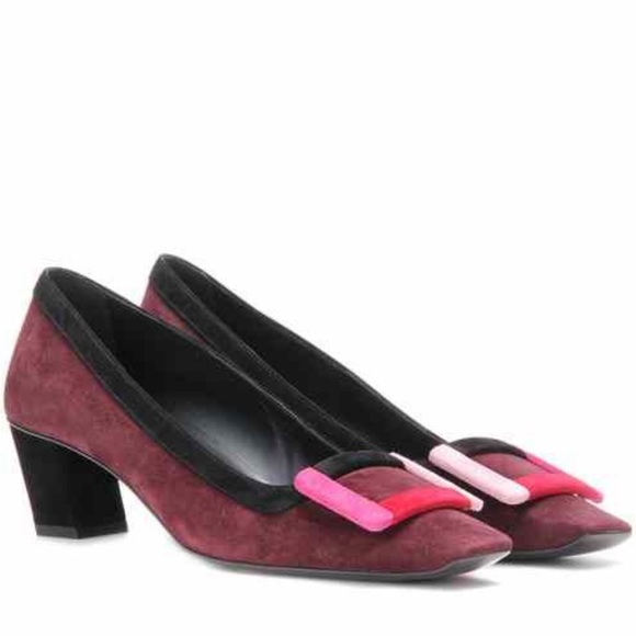 NEW in Box Roger Vivier Paris Suede Pump - Picture 10 of 11